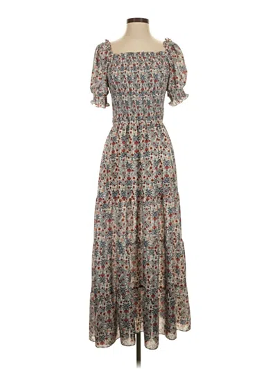 Pre-owned Max Studio Casual Dress In Gray