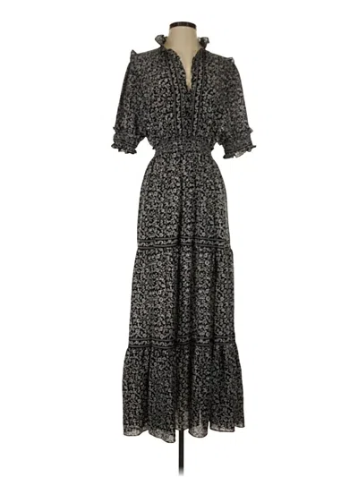 Pre-owned Max Studio Casual Dress In Gray