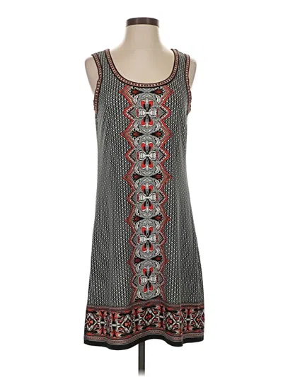Pre-owned Max Studio Casual Dress In Gray