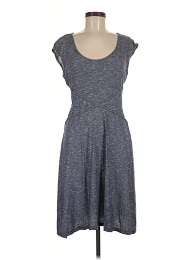 Pre-owned Max Studio Casual Dress In Gray