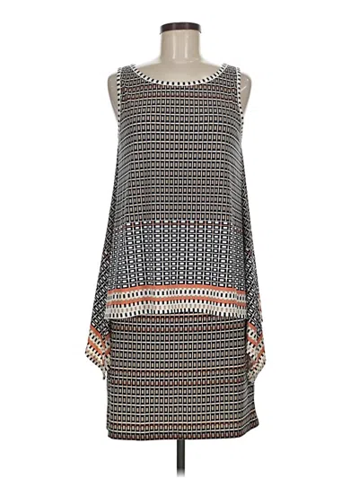 Pre-owned Max Studio Casual Dress In Gray