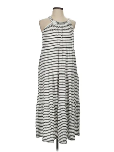 Pre-owned Max Studio Casual Dress In Gray