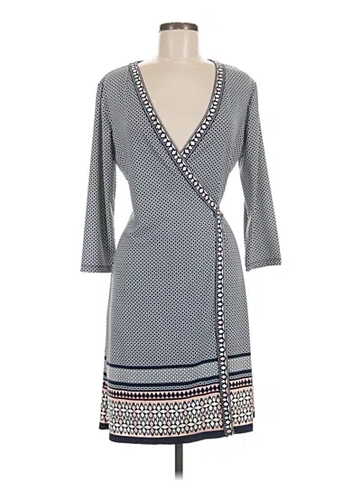 Pre-owned Max Studio Casual Dress In Gray