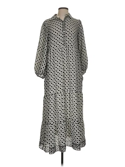 Pre-owned Max Studio Casual Dress In Gray