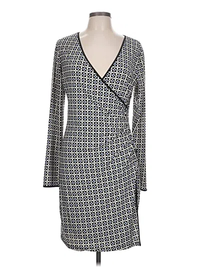 Pre-owned Max Studio Casual Dress In Gray