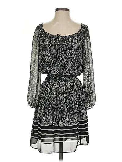 Pre-owned Max Studio Casual Dress In Gray