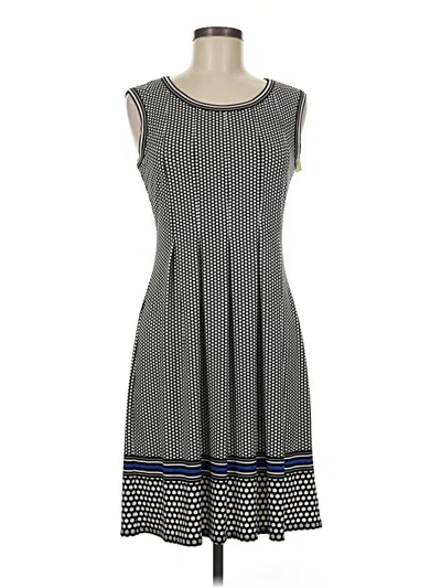 Pre-owned Max Studio Casual Dress In Gray