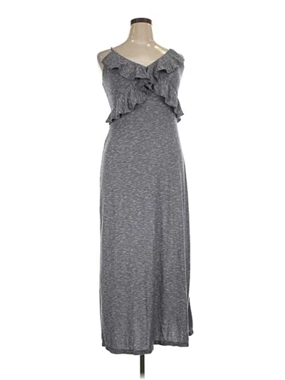 Pre-owned Max Studio Casual Dress In Gray
