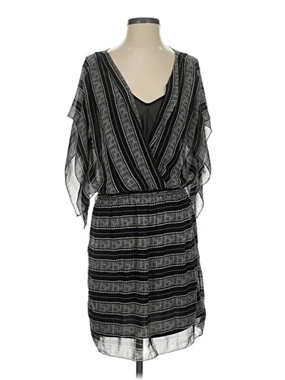 Pre-owned Max Studio Casual Dress In Gray