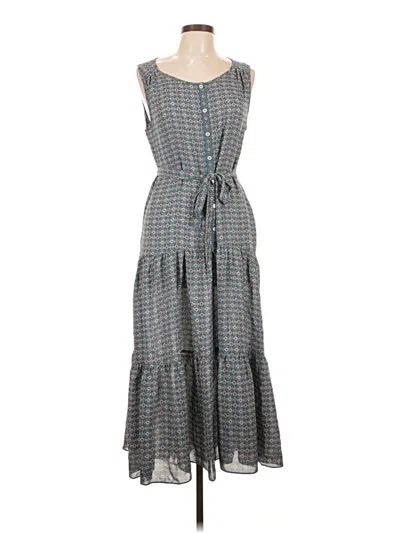 Pre-owned Max Studio Casual Dress In Gray