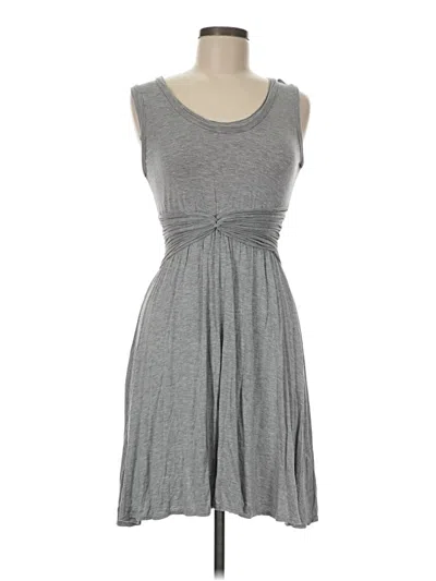 Pre-owned Max Studio Casual Dress In Gray