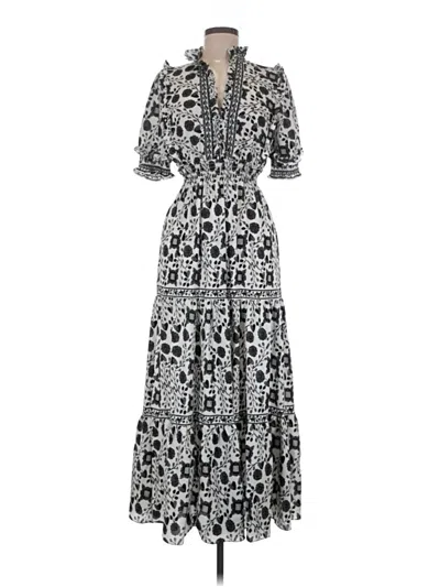 Pre-owned Max Studio Casual Dress In Gray