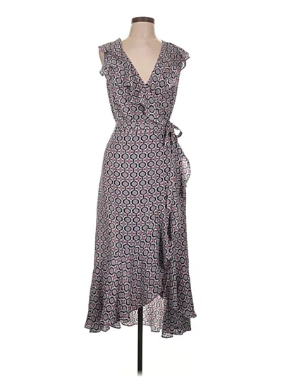 Pre-owned Max Studio Casual Dress In Gray