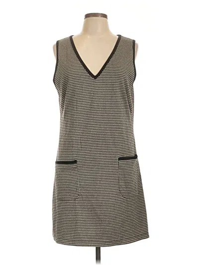 Pre-owned Max Studio Casual Dress In Gray