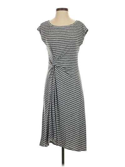 Pre-owned Max Studio Casual Dress In Gray