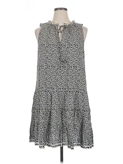Pre-owned Max Studio Casual Dress In Gray
