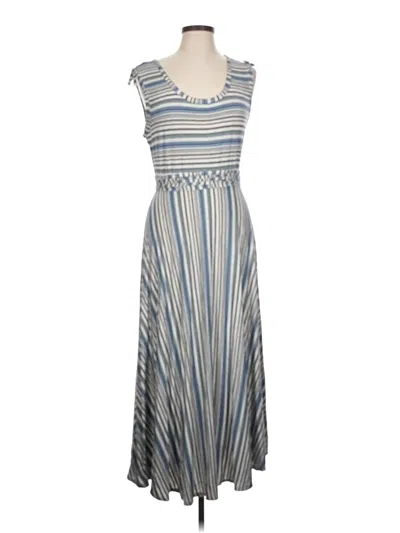 Pre-owned Max Studio Casual Dress In Gray