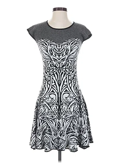 Pre-owned Max Studio Casual Dress In Gray