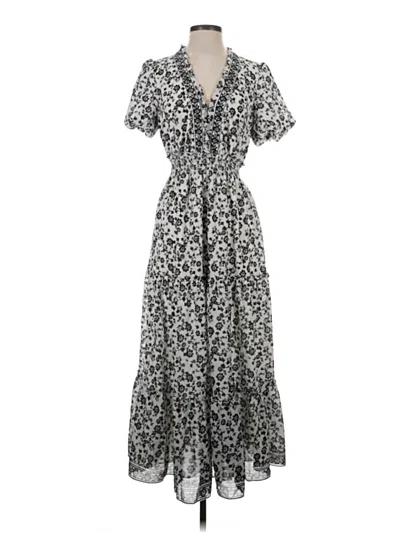 Pre-owned Max Studio Casual Dress In Gray