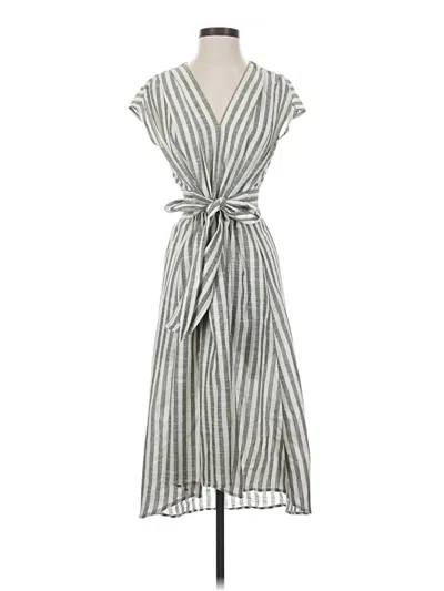 Pre-owned Max Studio Casual Dress In Gray