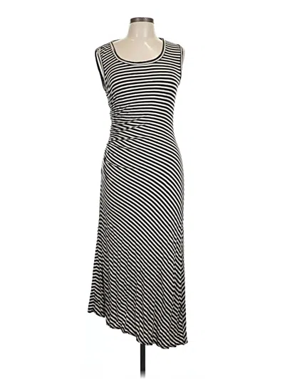 Pre-owned Max Studio Casual Dress In Gray