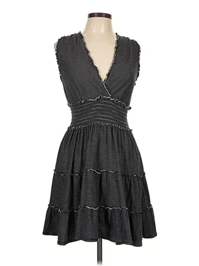 Pre-owned Max Studio Casual Dress In Gray