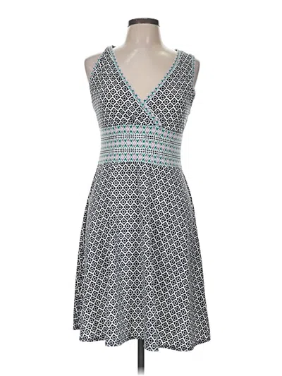 Pre-owned Max Studio Casual Dress In Gray