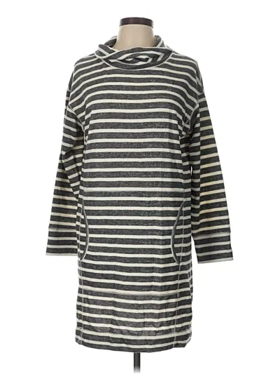 Pre-owned Max Studio Casual Dress In Gray