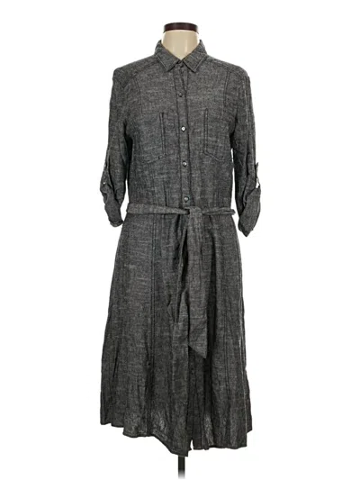 Pre-owned Max Studio Casual Dress In Gray