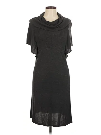 Pre-owned Max Studio Casual Dress In Gray