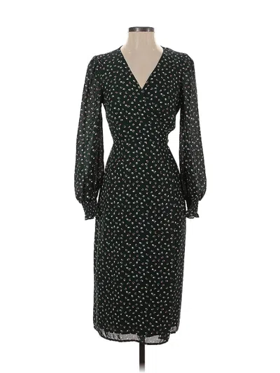 Pre-owned Max Studio Casual Dress In Green