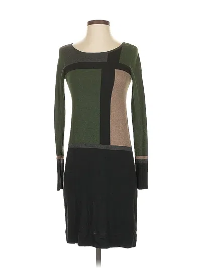 Pre-owned Max Studio Casual Dress In Green