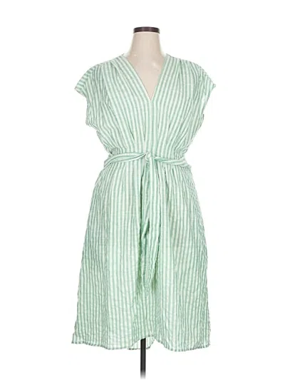 Pre-owned Max Studio Casual Dress In Green