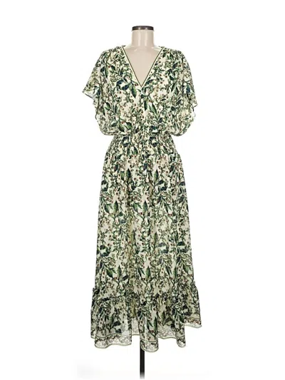 Pre-owned Max Studio Casual Dress In Green