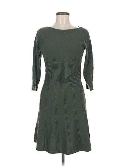 Pre-owned Max Studio Casual Dress In Green