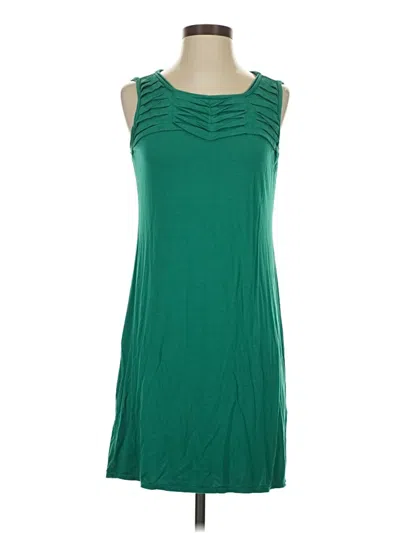Pre-owned Max Studio Casual Dress In Green