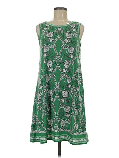 Pre-owned Max Studio Casual Dress In Green