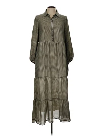 Pre-owned Max Studio Casual Dress In Green