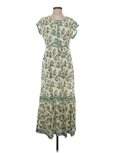 Pre-owned Max Studio Casual Dress In Green
