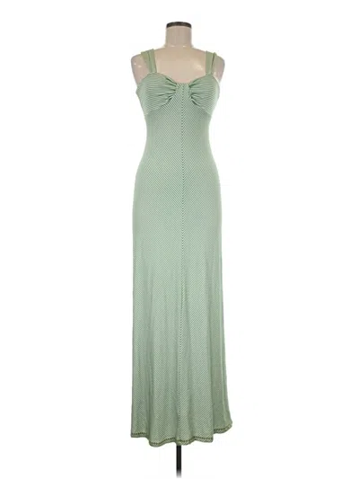 Pre-owned Max Studio Casual Dress In Green
