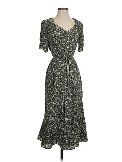 Pre-owned Max Studio Casual Dress In Green
