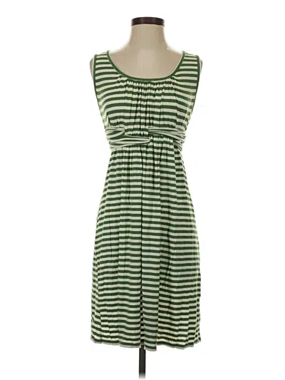 Pre-owned Max Studio Casual Dress In Green