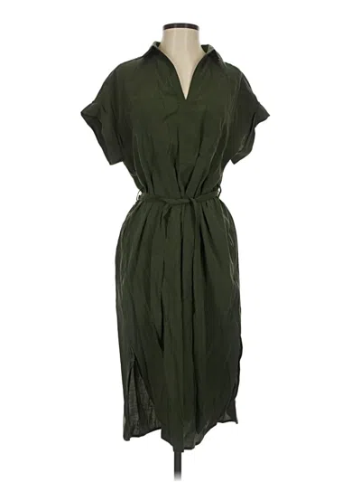 Pre-owned Max Studio Casual Dress In Green