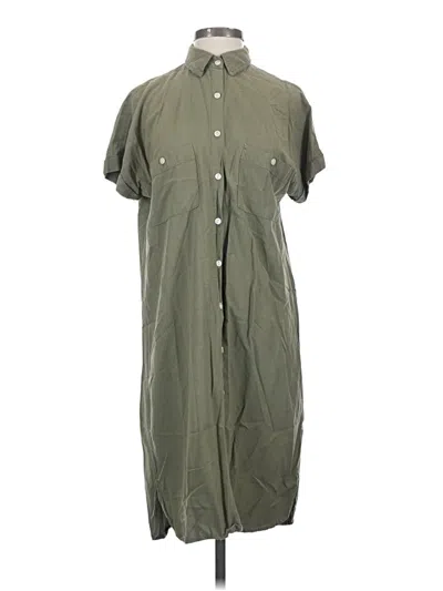 Pre-owned Max Studio Casual Dress In Green