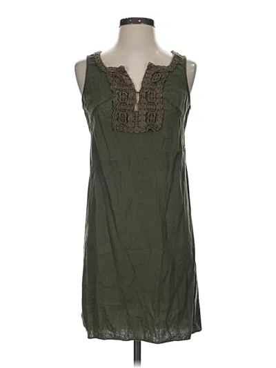 Pre-owned Max Studio Casual Dress In Green