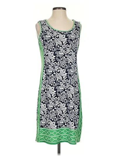 Pre-owned Max Studio Casual Dress In Green