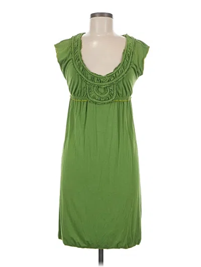 Pre-owned Max Studio Casual Dress In Green