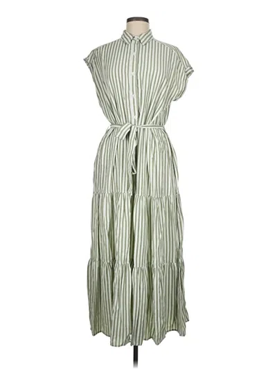 Pre-owned Max Studio Casual Dress In Green