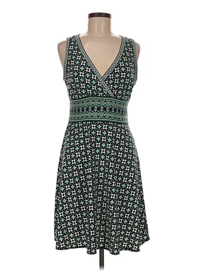 Pre-owned Max Studio Casual Dress In Green