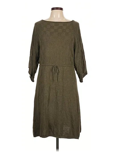 Pre-owned Max Studio Casual Dress In Green